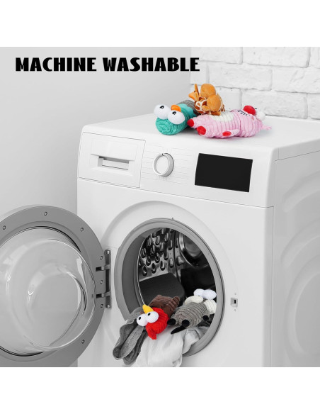 Juguetes para Perros Nocciola 5 Animales Squeaky Duraderos