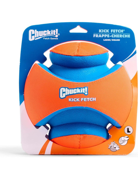 Pelota Chuckit! Kick Fetch Grande - Flota y Rebota - Para Perros