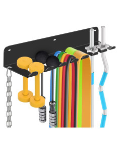 Estante de Almacenamiento FizLig para Equipos de Gimnasio 8 Puntas