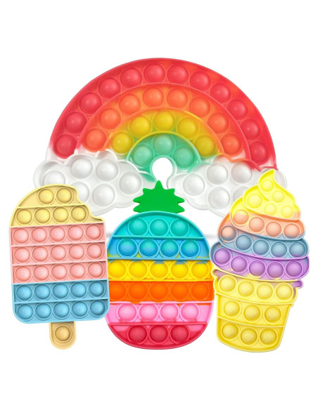 Set 4 Juguetes Antiestrés QETRABONE para Niños