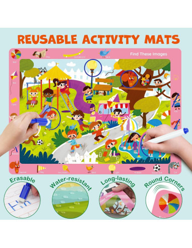 Libro de Actividades Educativas BenBen 28 Páginas para Niños