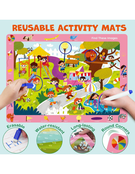 Libro de Actividades Educativas BenBen 28 Páginas para Niños