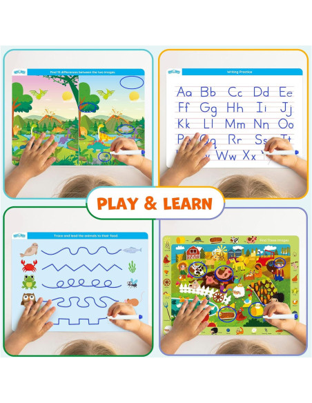 Libro de Actividades Educativas BenBen 28 Páginas para Niños