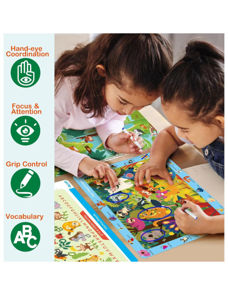 Libro de Actividades Educativas BenBen 28 Páginas para Niños