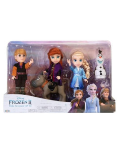 Conjunto de Muñecas Petite Disney Frozen 2 - Anna, Elsa, Kristoff, Olaf y Sven