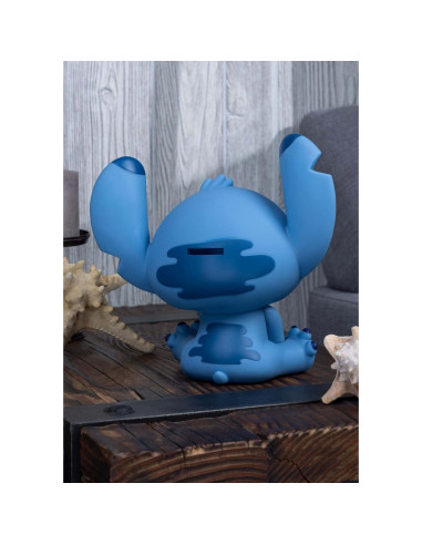 Banco Figural de PVC Stitch 20 cm para monedas