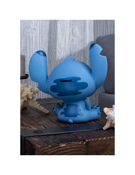 Banco Figural de PVC Stitch 20 cm para monedas