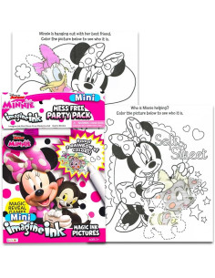Set de libros para colorear Disney Imagine Ink Minnie y Mickey 2