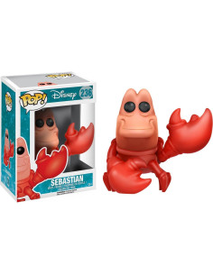 Figura Funko Pop Disney Sebastián La Sirenita 9.5 cm 2