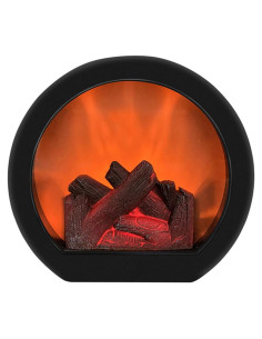 Linterna LED Portátil Ragyzity con Efecto Llama Simulada