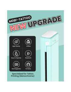 Impresora de Tatuajes Inalámbrica Phomemo M08F, 0.91 kg 2