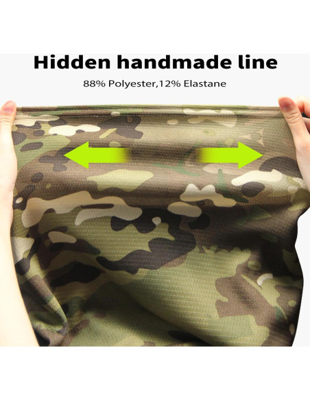 Máscara Balaclava Camo BLIENCE para Esquí y Ciclismo Unisex