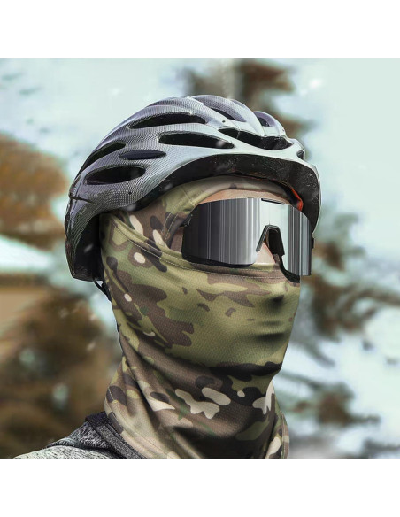 Máscara Balaclava Camo BLIENCE para Esquí y Ciclismo Unisex