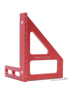 Regla de Medición Multi-Angulo 3D KETIPED 16.26 cm Aluminio