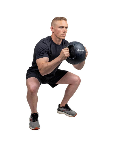 Balón Medicinal Doble Agarre Body Sport 6.35 kg - Ejercicio