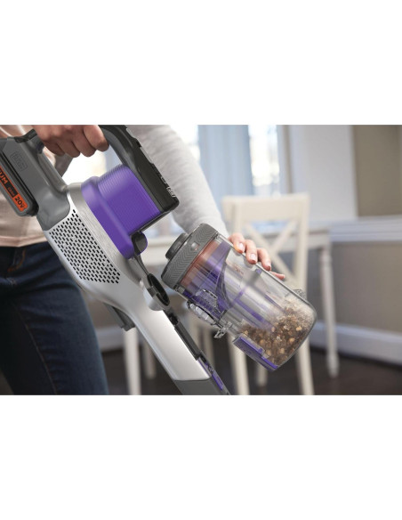 Aspiradora Inalámbrica BLACK+DECKER BSV2020P para Mascotas 20V