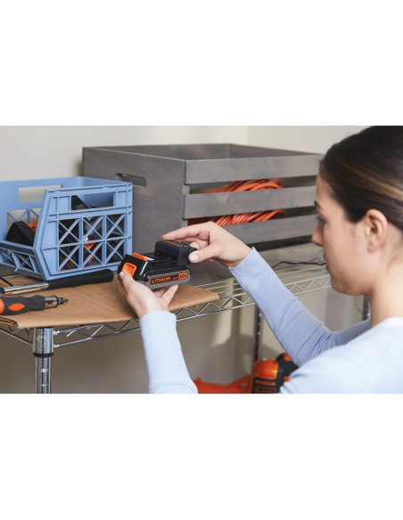 Aspiradora Inalámbrica BLACK+DECKER BSV2020P para Mascotas 20V