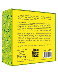 Juego de Trivia Debería Haberlo Sabido - Hygge - 400 Preguntas 2