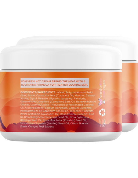 Crema Caliente Honeydew 118 ml - Reafirmante y Anticelulitis