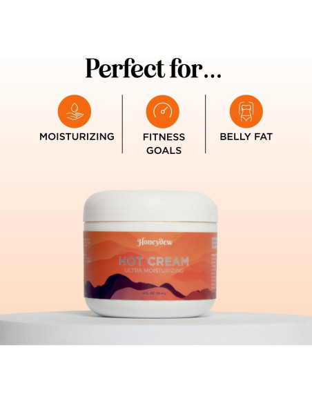 Crema Caliente Honeydew 118 ml - Reafirmante y Anticelulitis