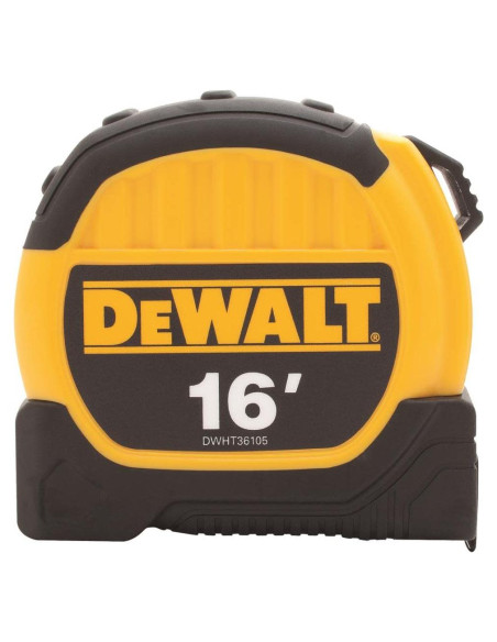 Cinta Métrica DEWALT 4.9 m con Hoja Fraccionaria