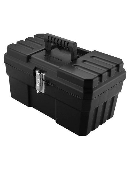 Caja de Almacenamiento Akro-Mils 35.56x20.57x20.57 cm Negra