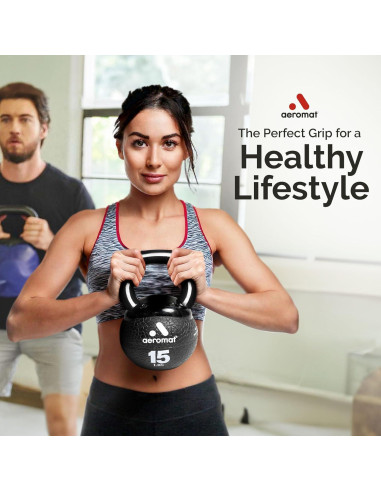 Kettlebell Aeromat Elite Mini 1.81 kg con Mango Ergonómico