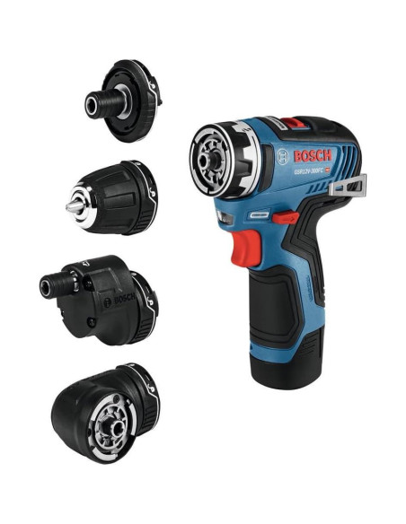 Taladro Destornillador Bosch GSR12V-300FCB22 12V 5-en-1