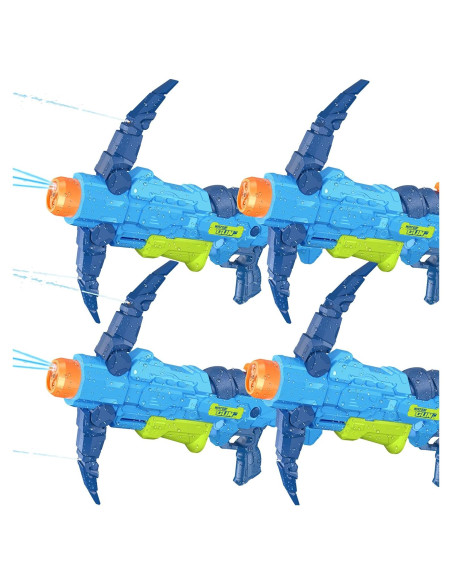 Pistola de Agua Ancesfun 4 PCS Ballesta 750 ml 7,92 m