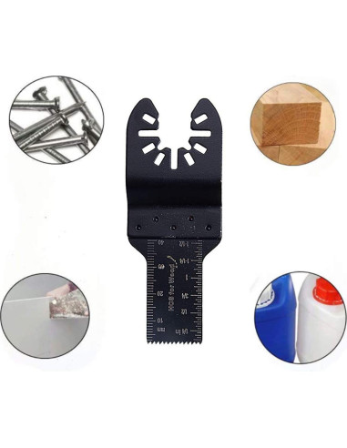 10 Hojas de Sierra Oscilante 20mm MZY para Black & Decker y Bosch