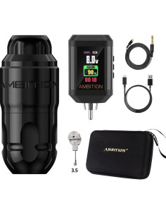 Máquina de Tatuaje Rotativa Ambition Lutin Inalámbrica 2200mAh 2