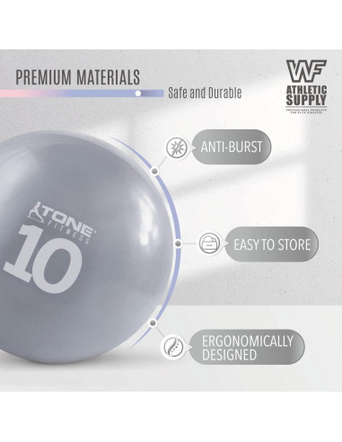 Bola de Ejercicio con Peso Suave CAPHAUS 2.7-4.5 KG