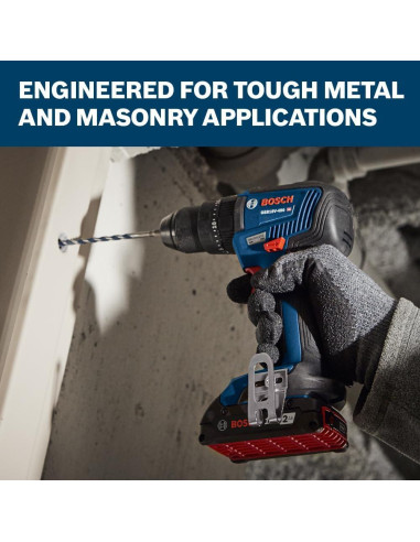 Taladro Martillo Bosch GSB18V-490B12 18V Sin Escobillas 2 Ah