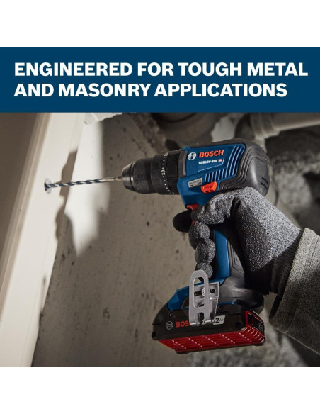 Taladro Martillo Bosch GSB18V-490B12 18V Sin Escobillas 2 Ah