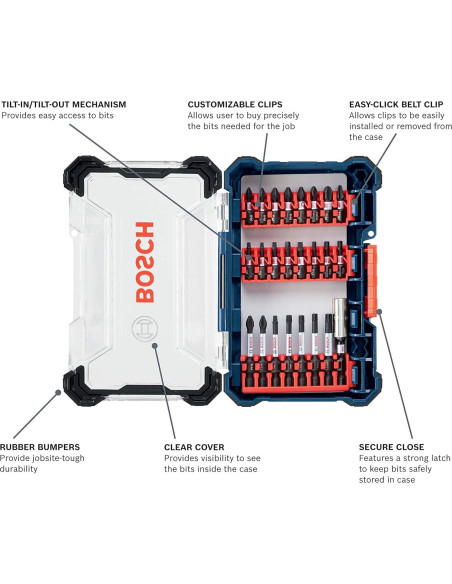 Kit Taladro Inalámbrico 12V BOSCH CLPK22-120 con 24 Piezas
