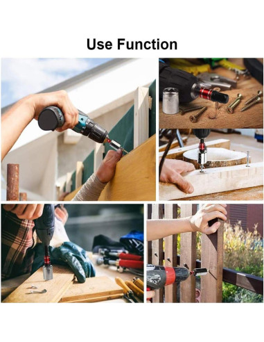 Juego de Adaptadores de Enchufe Fruholt 3 Piezas Punta Hexagonal