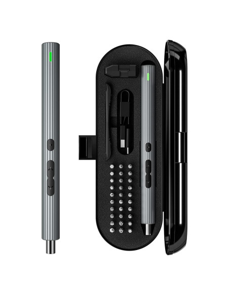 Destornillador Eléctrico Kingsdun 36 en 1 Recargable con LED