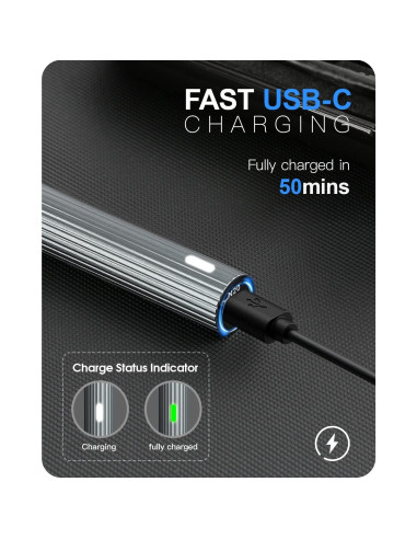 Destornillador Eléctrico Kingsdun 36 en 1 Recargable con LED