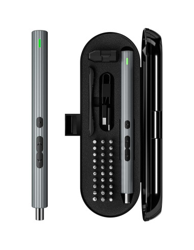 Destornillador Eléctrico Kingsdun 36 en 1 Recargable con LED