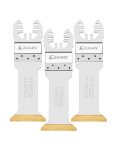 Cuchillas de Multiherramienta EZARC Titanio Extra-Largas 3 Pzas
