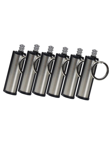 Encendedor a Prueba de Agua AMNSUNNARI 6PCS con Llavero