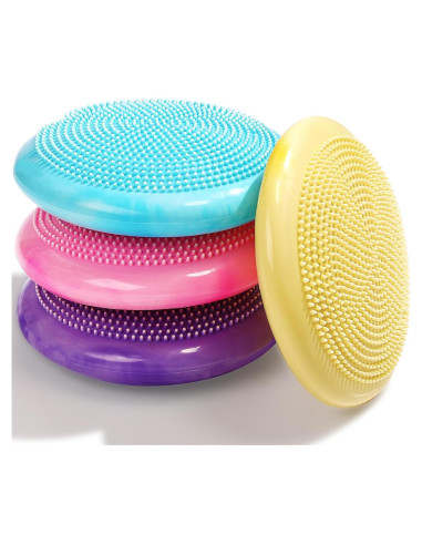 Cojín Inestable Libima 4 Pcs 33 cm para Niños y Adultos