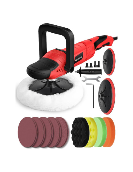 Pulidor de Coche AVID POWER 1200W 6 Velocidades 2.36kg