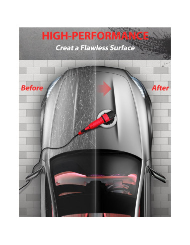 Pulidor de Coche AVID POWER 1200W 6 Velocidades 2.36kg