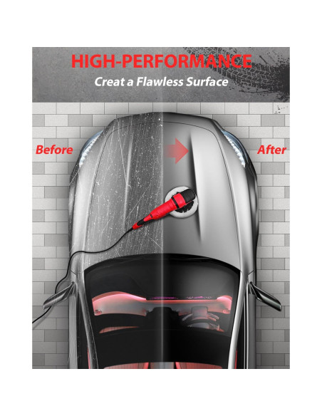 Pulidor de Coche AVID POWER 1200W 6 Velocidades 2.36kg