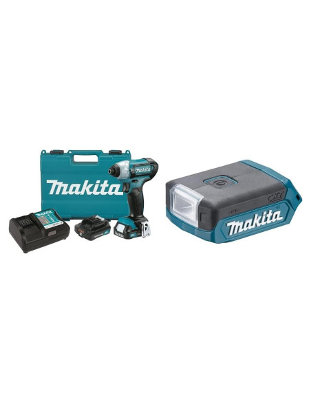 Destornillador de Impacto Inalámbrico Makita DT03R1 12V con Linterna