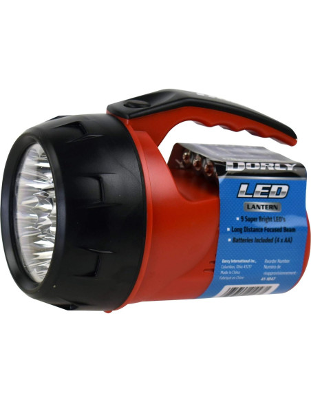 Linterna de Mano Dorcy 9 LED con Baterías AA - Surtido
