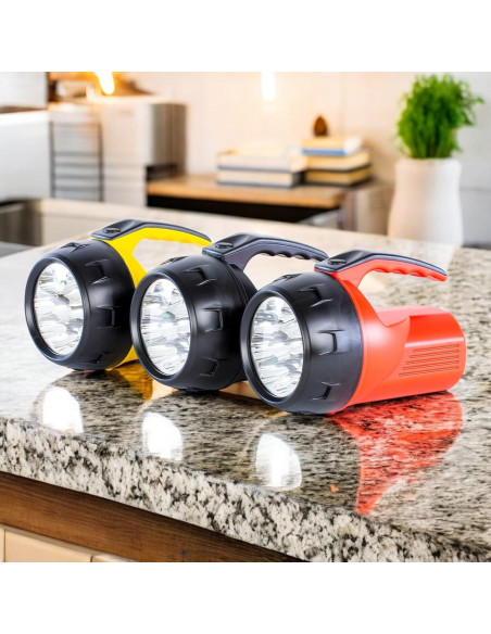 Linterna de Mano Dorcy 9 LED con Baterías AA - Surtido