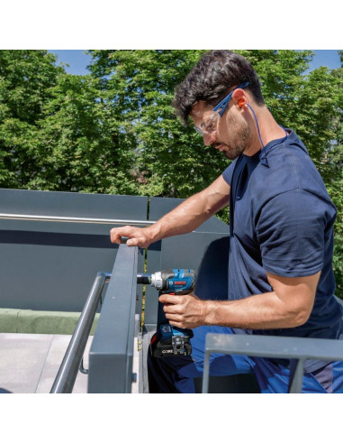 Llave de Impacto Bosch GDS18V-230CB24 18V 3/8" con 2 Baterías