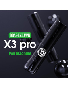 Kit de Tatuaje Inalámbrico Dragonhawk Pro con 2 Baterías y 20 Agujas 2